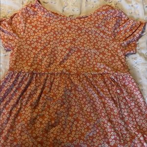 Floral Babydoll Top